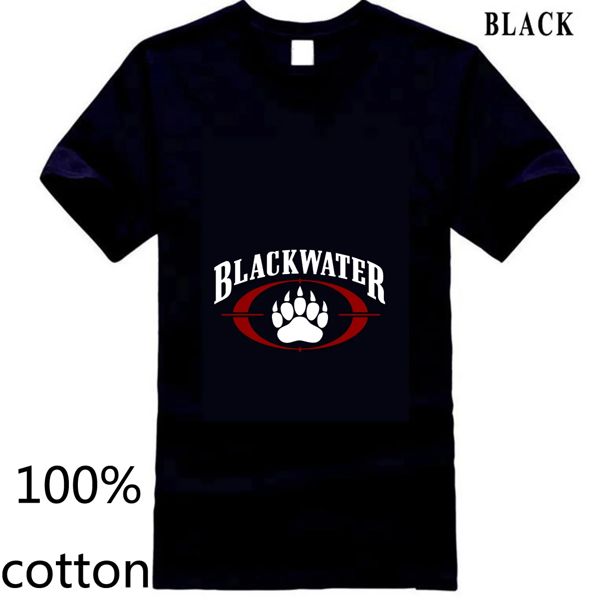 Blackwater Новинка Лидер продаж Распродажа Черная Мужская футболка Топы И Футболки