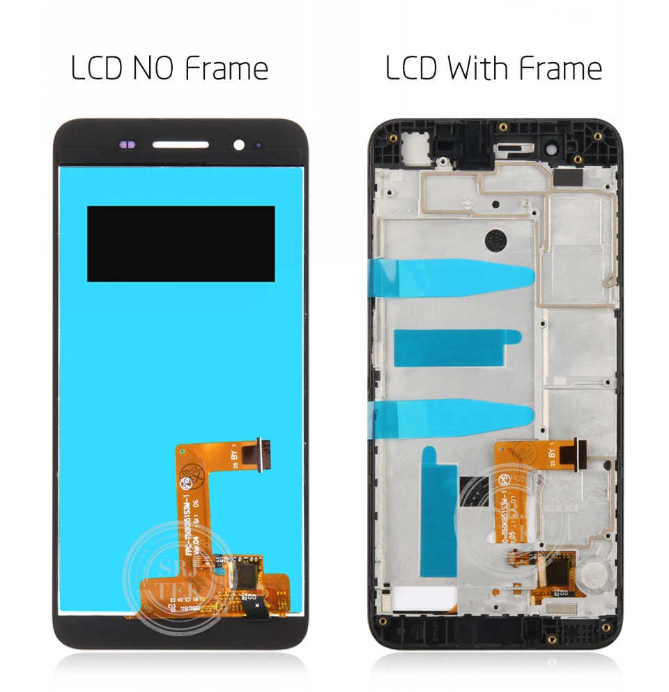 Для huawei Enjoy 5S GR3 ЖК-дисплей для huawei P8 Lite умный дисплей сенсорный экран дигитайзер сенсор стекло в сборе рамка TAG-L21 TAG-L01