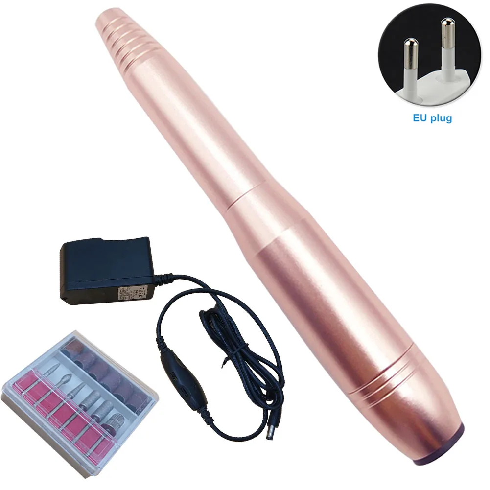 Салонная ручка для маникюра педикюра полировщик ногтей набор портативный