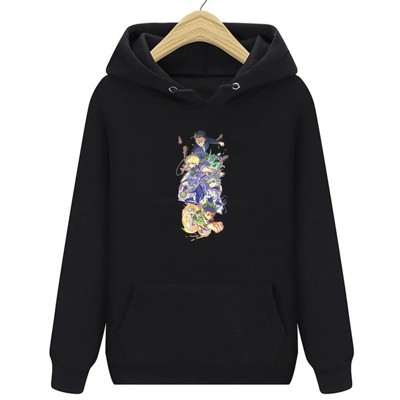 

Женская Повседневная Толстовка с капюшоном Hunter X Hunter Killua Zoldyck Baka, толстовка с длинным рукавом, унисекс