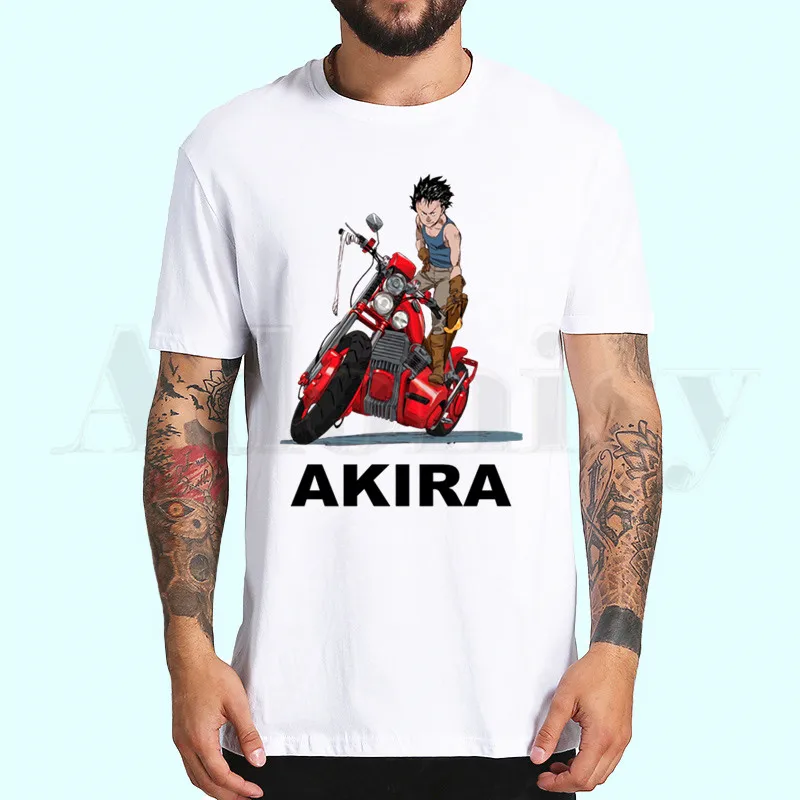 Akira Tokyo Shotaro Kaneda футболка с короткими рукавами Мужская модная брендовая принтом