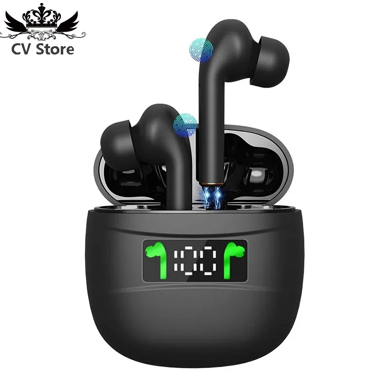 Outmix J3 Pro Наушники вкладыши TWS True Беспроводной наушники Bluetooth 5 0 с HD ЖК дисплей