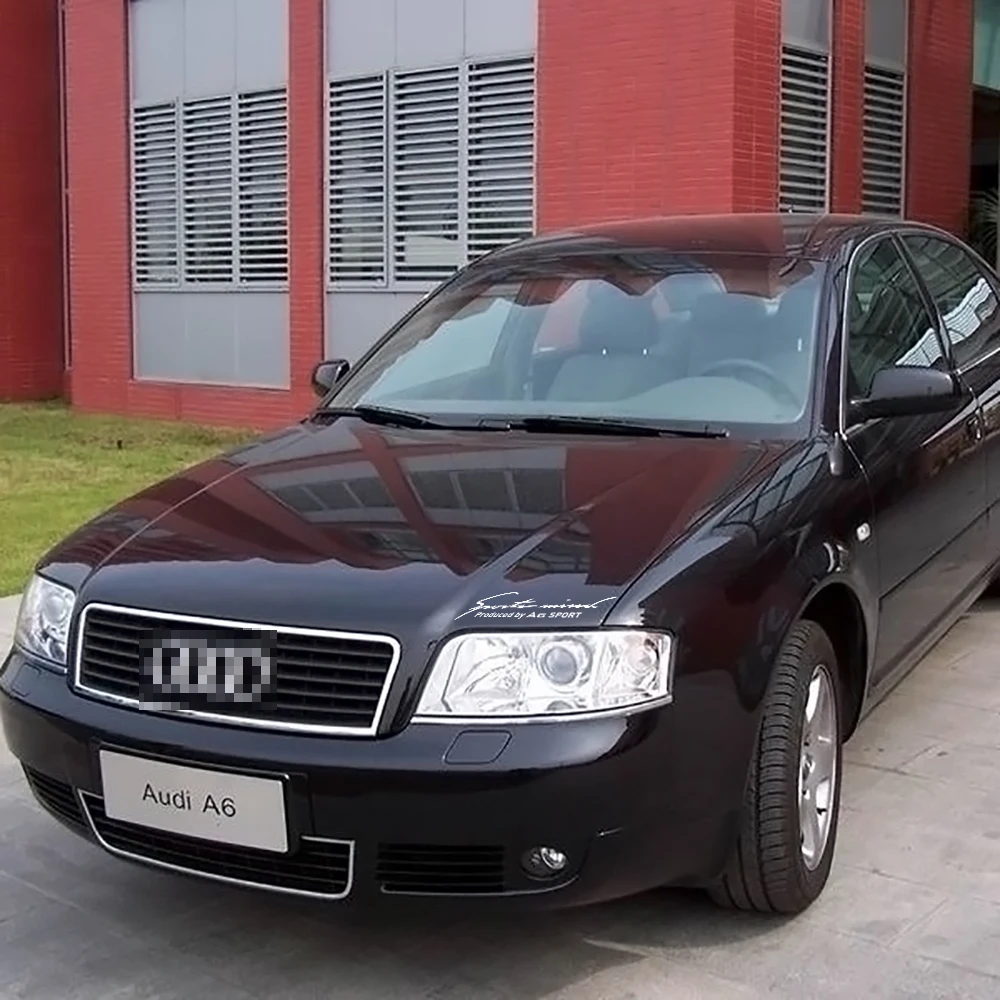 Спортивные наклейки на фары для Audi A6 C6 C5 C7 4F автомобильные аксессуары