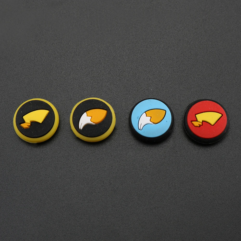 

YuXi 100pcs Analog Thumb Grips Caps for Nintend Switch for NS NX Controller Sticks Cap Skin for Joy-Con Joystick Cover