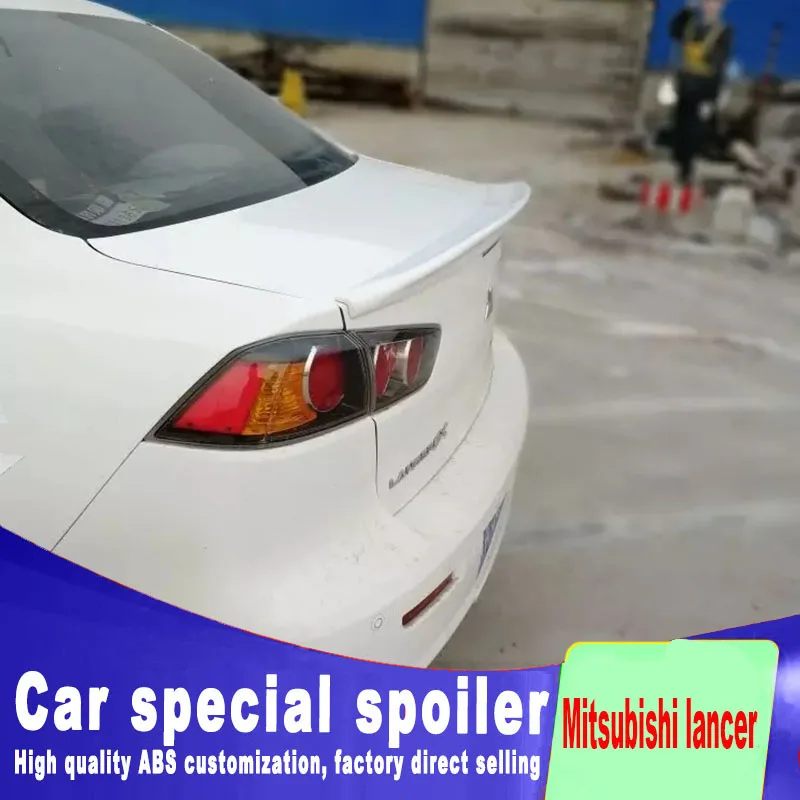 2010 2011 2012 2013 2014 2015 2016 аэродинамический обтекаемый спойлер для Mitsubishi lancer