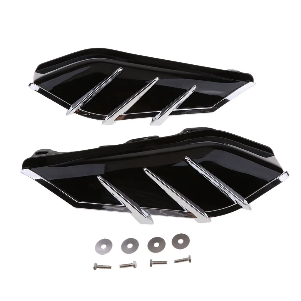 

Left Right Mid-Frame Air Deflector Kit For Touring Electra Glide 09-17