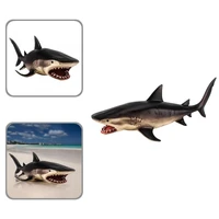 tiger shark toy creative portable long lasting for children miniature tiger shark tiger shark model