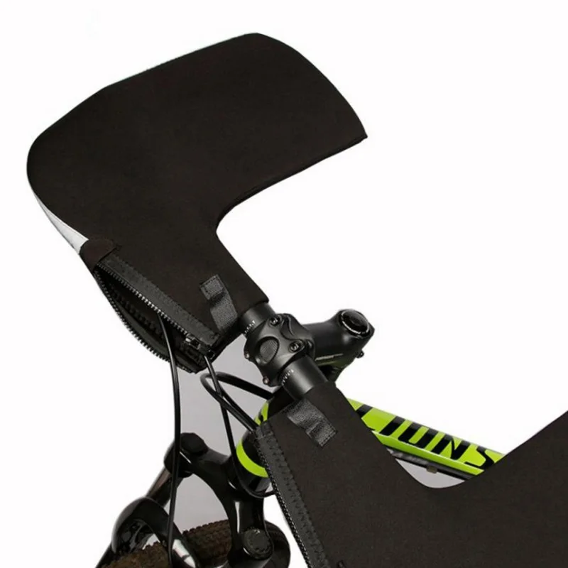 

Велосипедные термоварежки для горного и шоссейного велосипеда, варежки, перчатки, руль SBR, Неопреновые Плоские накладки на руль