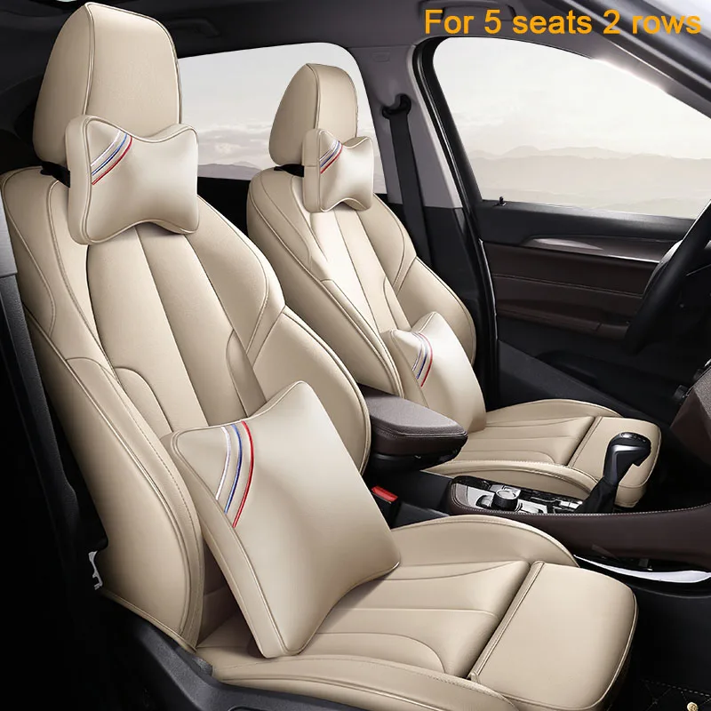 Deluxe Edition FUZHKAQI кожаные чехлы для сидений автомобиля на заказ для LEXUS IS IS200 IS250 IS300 IS350 LS LS350 LS500 LS460 LS600h чехлы для сидений автомобилей - Название цвета: Deluxe Edition