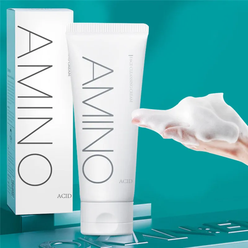 

100 мл аминокислоты очищающее средство для лица эффективный уход за лицом, что обеспечивает глубокое очищение кожи увлажняющий масло Управл...