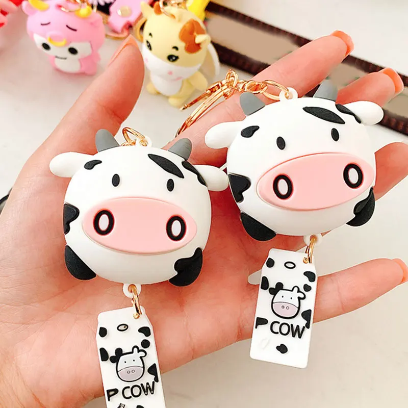 2021 милый мультяшный Силиконовое кольцо для ключей подвеска на сумку креативные