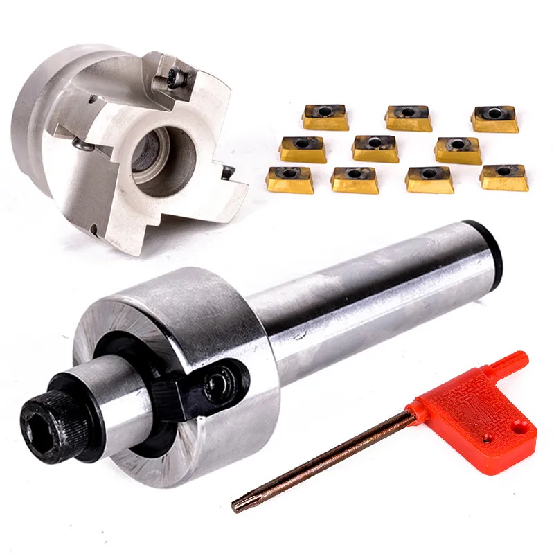 

Новая фреза с прямым хвостовиком, конус Morse + 400R 50-22, фреза с ЧПУ + 10 шт. APMT1604 H2