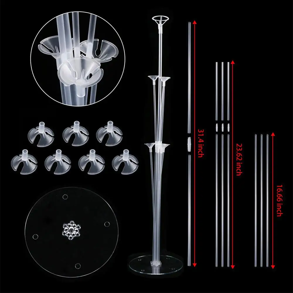 3 комплекта подставка для шарика держатель с 7 палочками чашек и 1 основание-стол