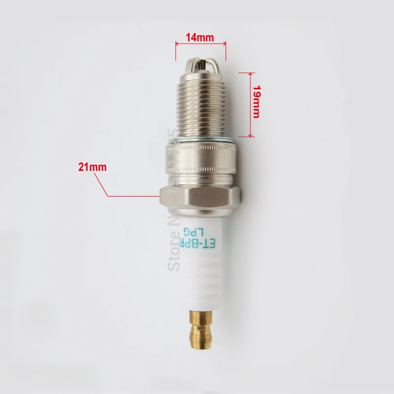 10 шт. сжиженного газа СПГ Свеча зажигания ET BPR7 LPG для LPG2 L15YC BPR6ES BPR GAS F6RTC IW20 RN9YC W20EPR U
