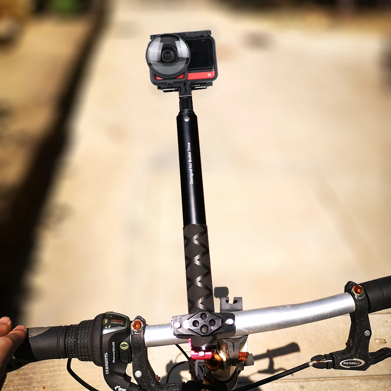 Держатель монопода для мотоциклетной камеры кронштейн крепления на руль GoPro MAX &