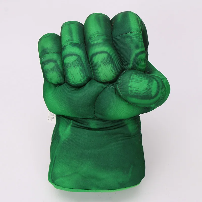 Косплей Невероятный Халк Smash Hands Человек-паук плюшевые перчатки реквизит для