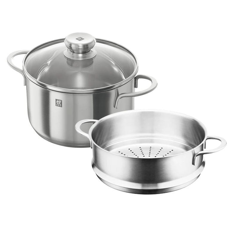 Набор посуды кухонные сковороды сотейники нержавеющей стали высшего качества