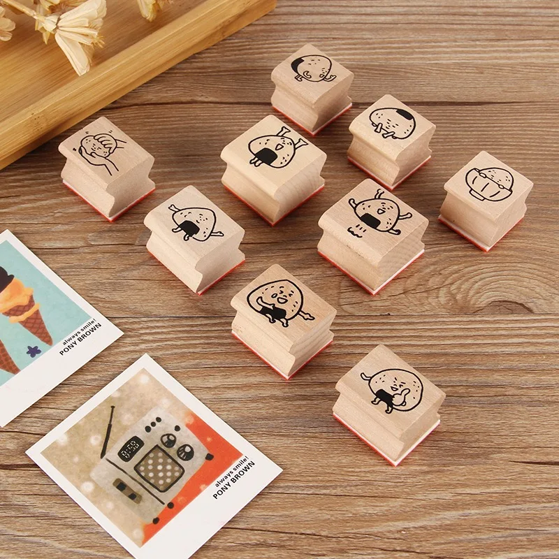 Штамп милые кошки штамп DIY деревянные и резиновые штампы для скрапбукинга
