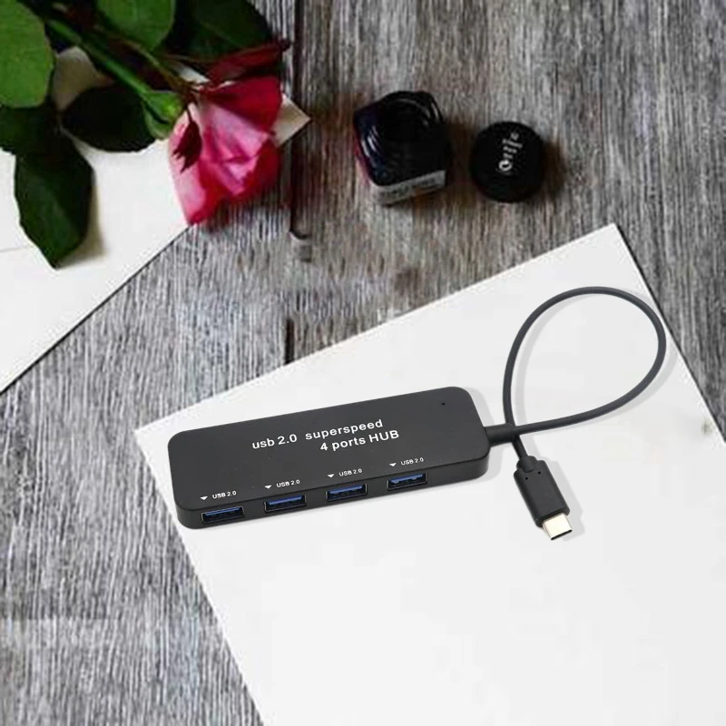 

Docking Station, 2.0 2-In-1 4-Port Converter Suitable for Smart Phones or Smart Tvs