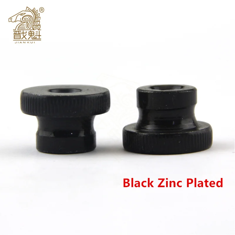 Гайка M3 M4 M5 M6 M8 M10 DIN466-B GB806, оцинкованная гайка с накаткой, ручная затяжка гайки, детали для 3D-принтеров, 5 шт.