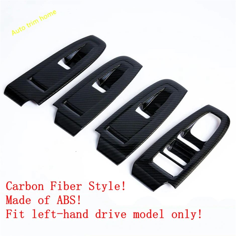 Подлокотник для двери Lapetus панель стекла кнопки подъема отделка 4 шт. подходит Subaru