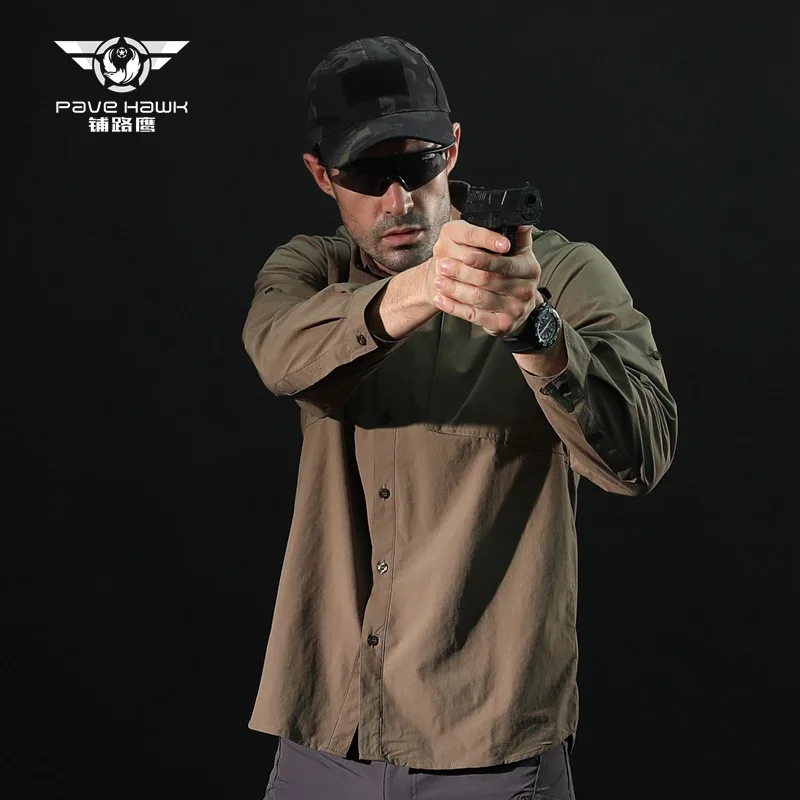 Рубашка мужская тактическая походная и Рыболовная рубашка в клетку