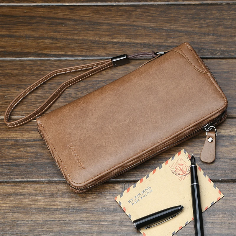 Мужской кошелек деловая Повседневная многофункциональная сумка модная