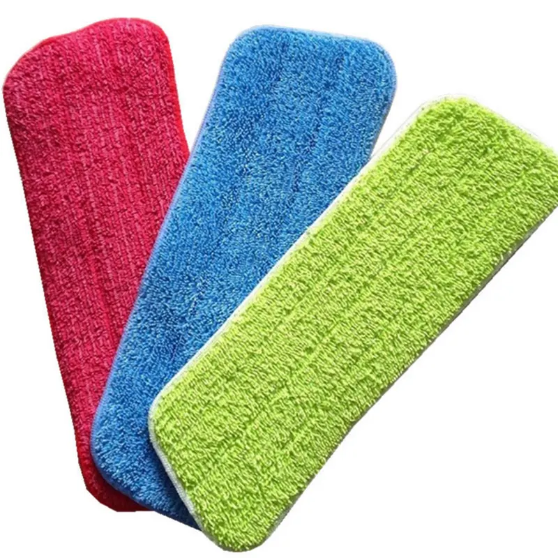 Replaced Mop Cloth Reusable Microfiber Pad For Spray Mop Practical Household Dust Cleaning Kitchen Living Room Cleaning Tools