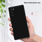 Мягкий черный матовый чехол для Samsung Galaxy S21 Ultra S22 S20 FE S21 Plus, чехол для телефона Samsung S21Plus S20 PLUS, ультра задняя крышка