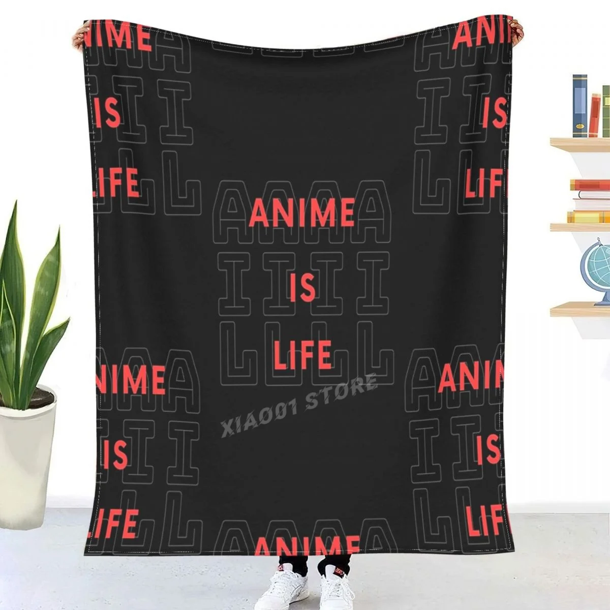 

Одеяло из шерпы аниме Is Life, мягкое постельное белье