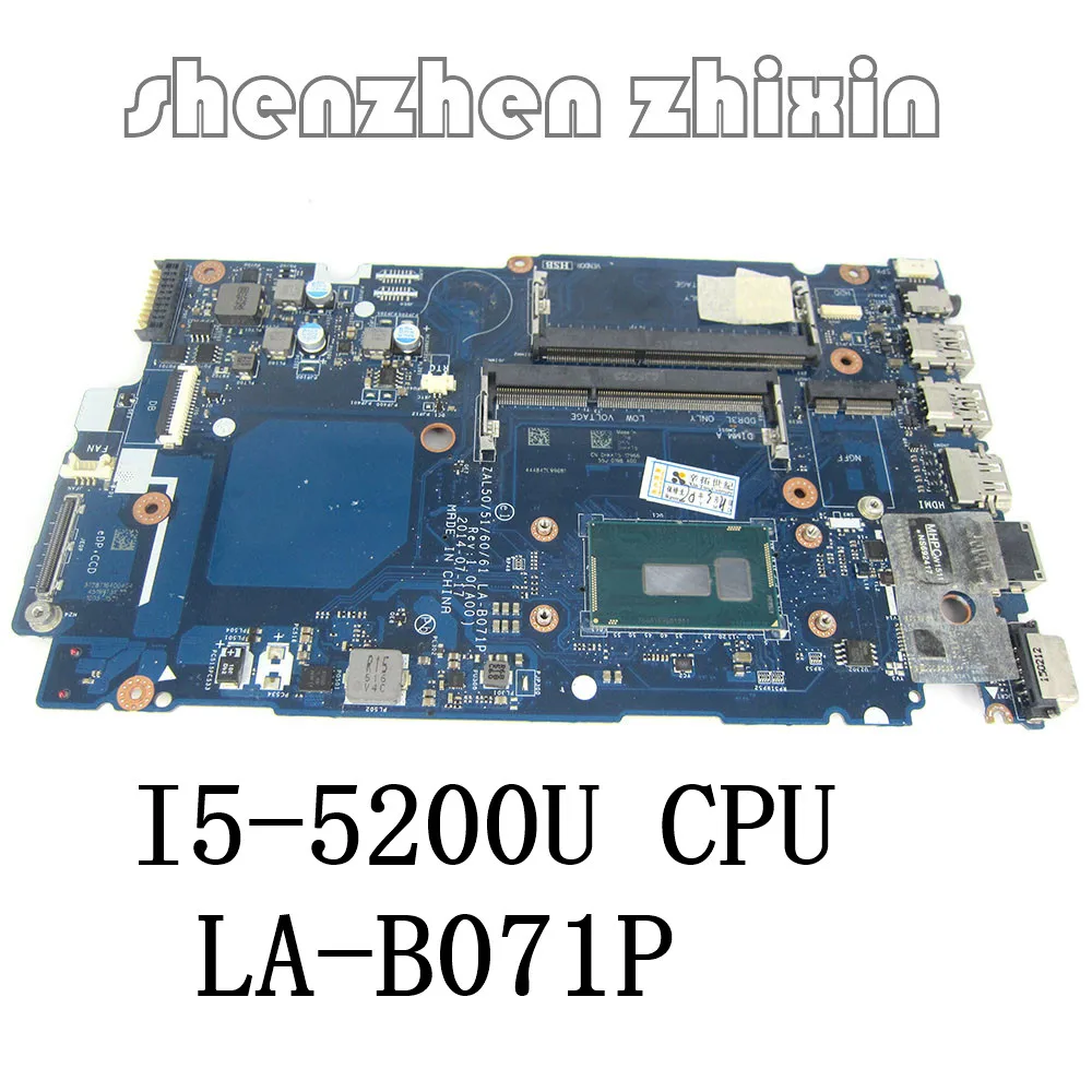 Для DELL Latitude 3450 L3450 материнская плата для ноутбука I5 5200U ЦП LA B071P CN 0HKK15