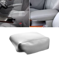 for toyota avalon 2005 2006 2007 2008 2009 2010 2011 2012 microfiber leather car center console lid armrest cover trim gray