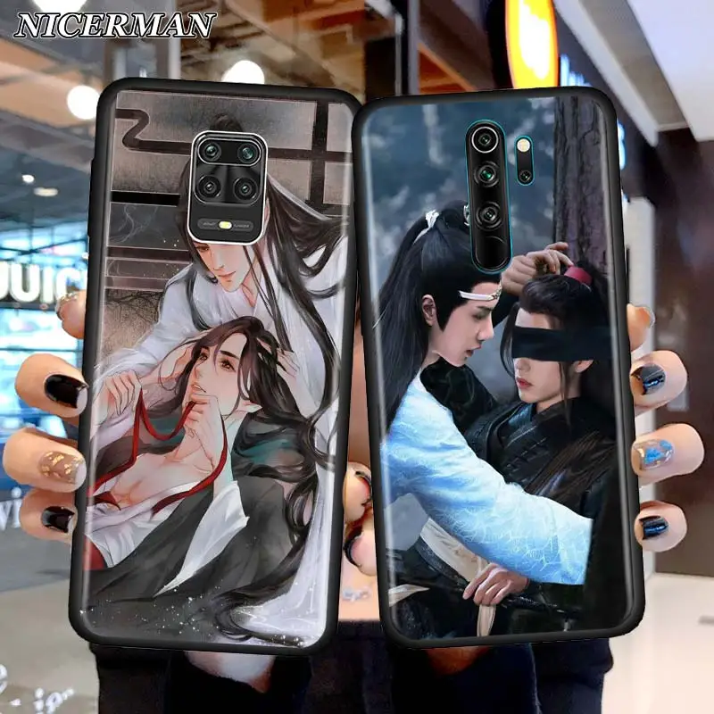 

Protective Grandmaster Mo Dao Zu Shi MDZS Anime Cover for Redmi Note 10 8 7 8A 7A Note 9 9S 9A 9C 8T K40 Pro Plus Shell Fundas