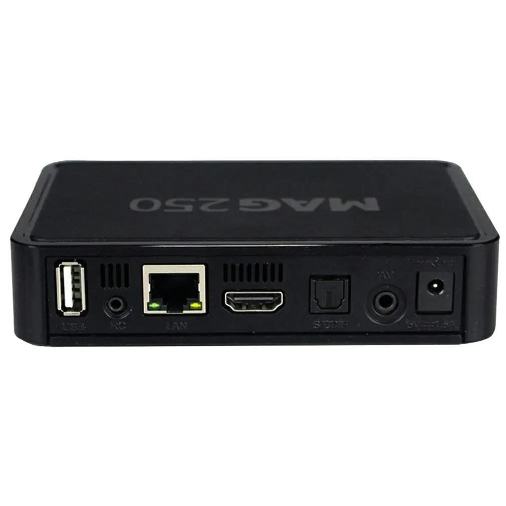 Новинка для Linux IPT V Box OTT IPTV Set-TOP BOX Professional MAG250 T Поддержка Wi-Fi Usb разъем медиаплеер
