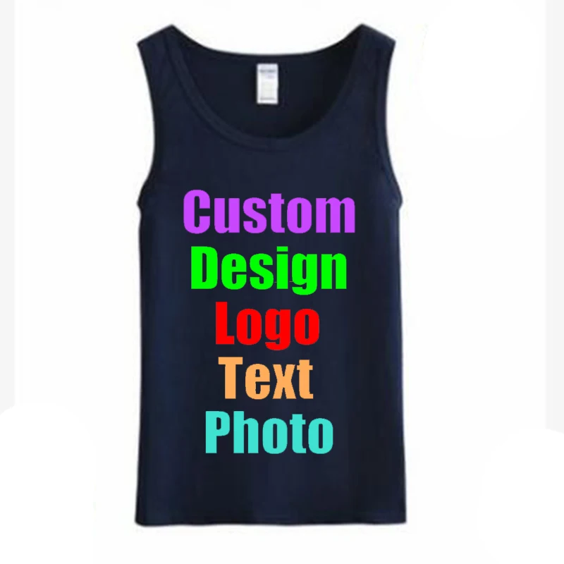 Мужская хлопковая майка без рукавов с надписью сделай сам на заказ 2020 | одежда