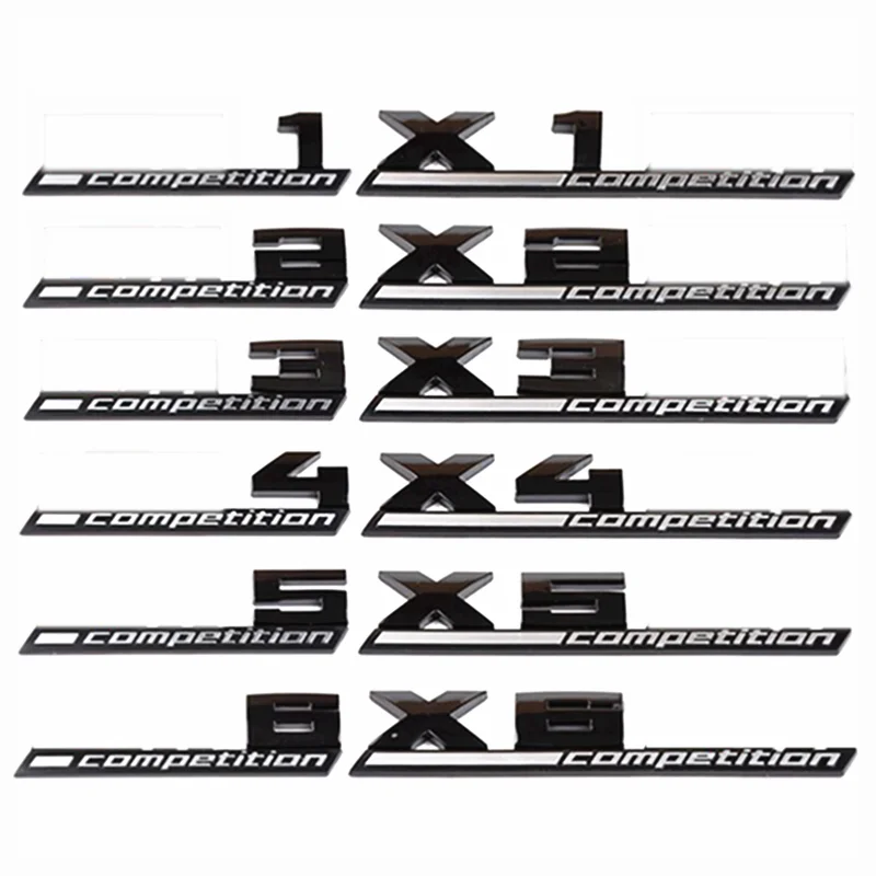 3d эмблема из АБС пластика для BMW Thunder Edition M1 M2 M3 M4 M5 M6 X1M X2M X3M X4M X5M X6M значок на