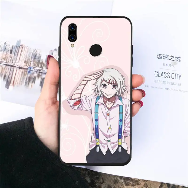 

JUUZOU SUZUYA Tokyo Ghouls anime Phone Case For Huawei honor Mate P 10 20 30 40 Pro 10i 9 10 20 8 x Lite Luxury brand shell