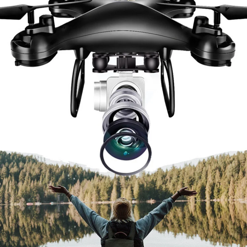 

YH-8S Long Life 23 Minutes Professional High-definition Aerial Drone With 200w Camera Black