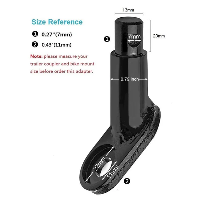 ALWAYSME тройник для велосипеда прицепа сцепные устройства адаптер крепления цвет