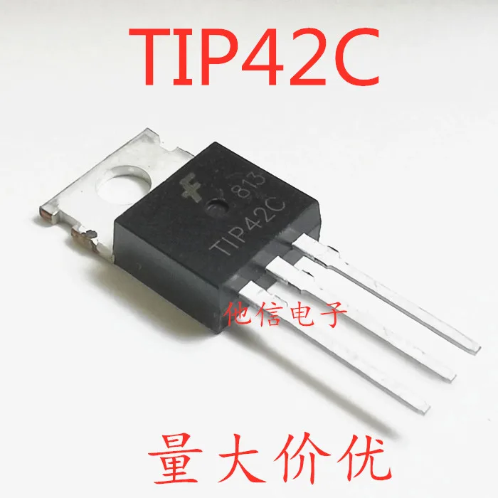 В наличии 100% новые и оригинальные 5шт./лот TIP42C TIP42 TO-220 PNP | Электроника
