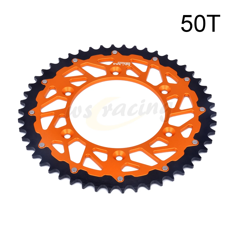 42T 45T 48T 50T 52T Задняя звездочка для KTM EXC EXCF SX XCW XCFW MXC SXS SXF XC XCF SMR SMC 125 144 150 200 Duke 250 LC4 -
