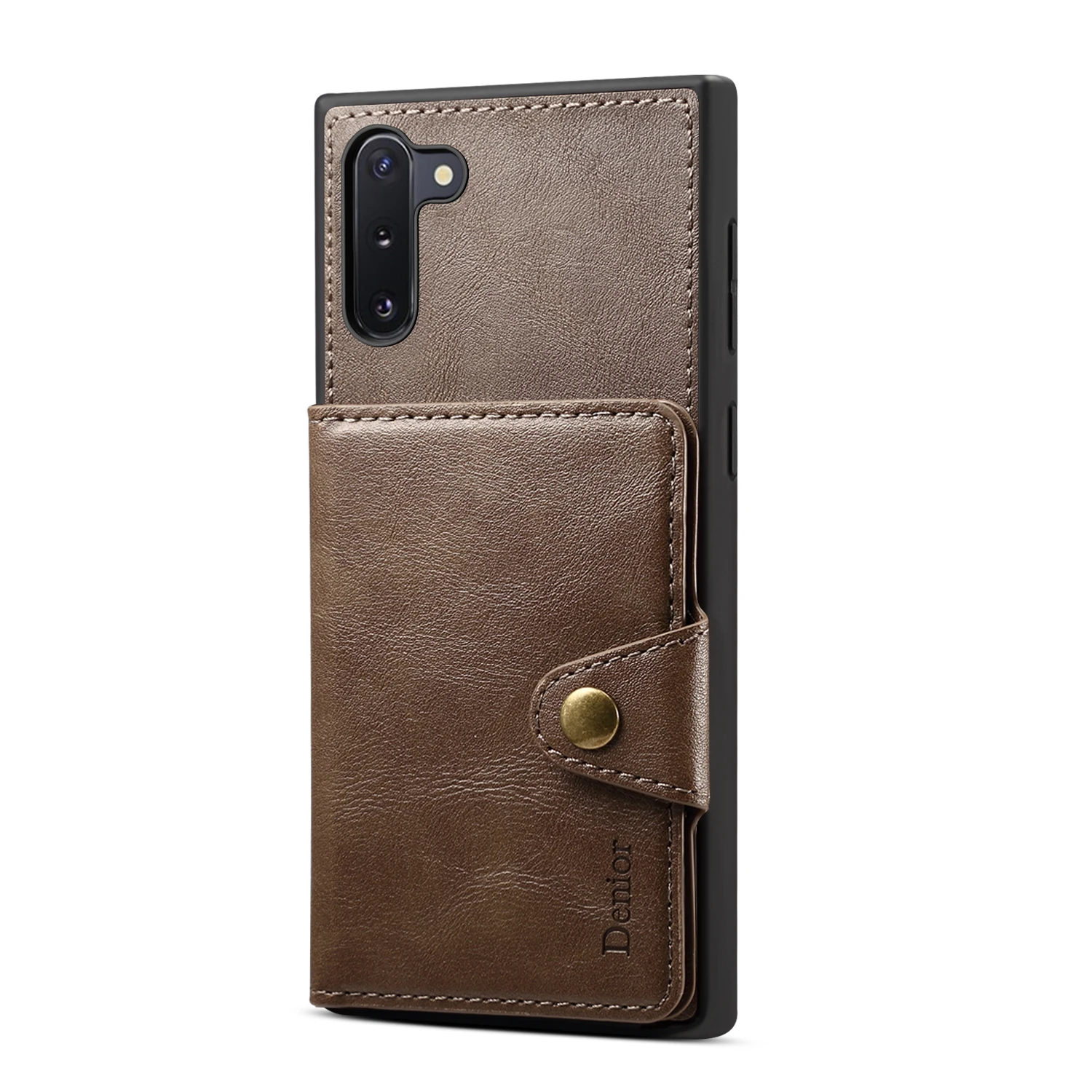 Для samsung Galaxy Note 10 Plus кожаный чехол-кошелек для samsung Note 10 Note10 слоты для карт подставка держатель чехол для телефона