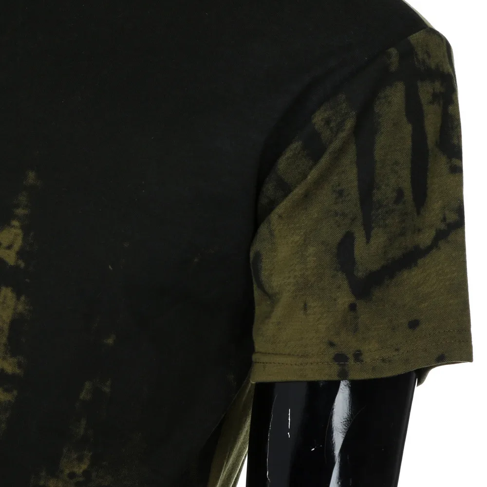 Футболка мужская с круглым вырезом и коротким рукавом Повседневная модная