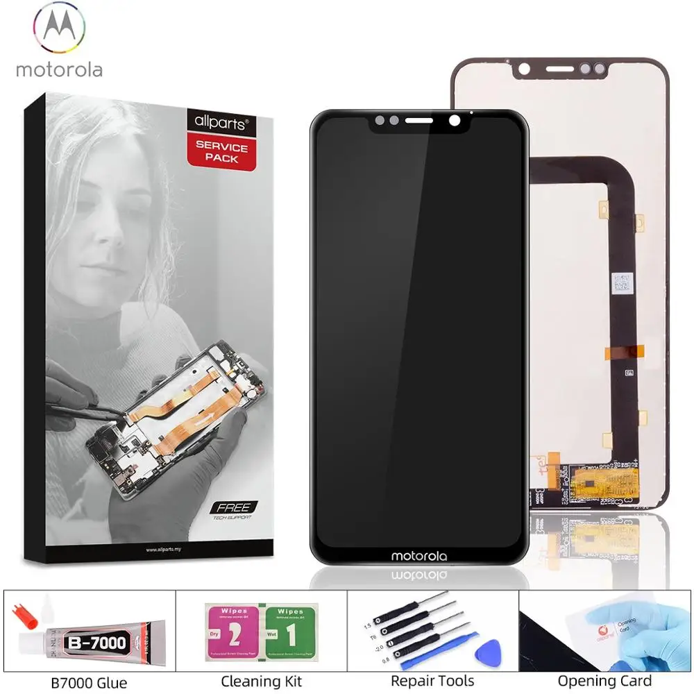 Дисплей для Motorola Moto One power lcd XT1942, сенсорный экран, дигитайзер для Motorola One, запасные части для ЖК-дисплея
