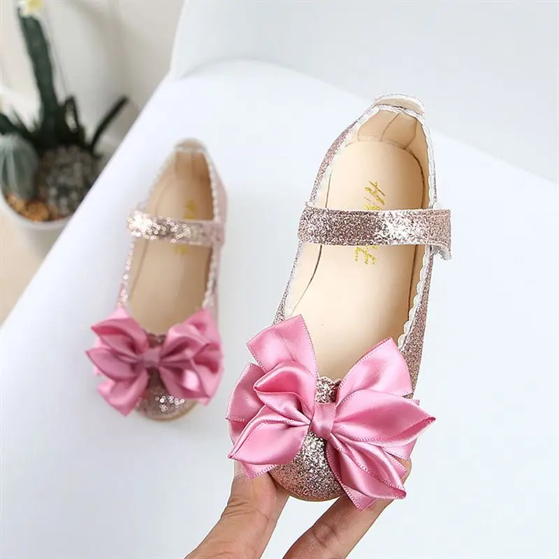 2019 весенние платья для девочек с цветами Туфли в стиле Принцесса маленьких детей