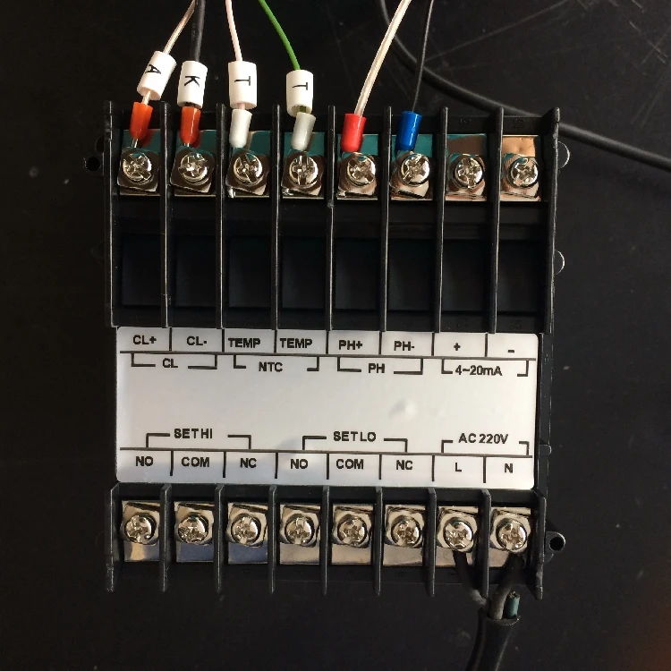 

laboratory online meter CL650 industrial digital water residual cholorine and pH Controller