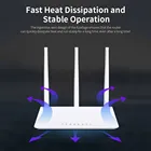 Беспроводной домашний Wi-Fi роутер с большим радиусом действия 802.11n 300 Мбитс 2,4 ГГц