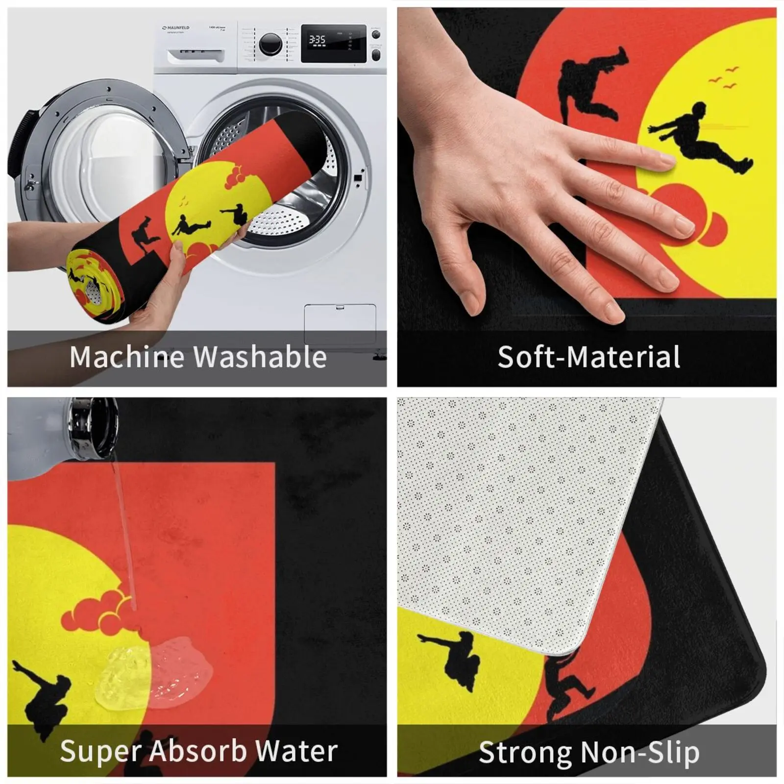 Паркур трассировщик коврик подушка Ямакаси городской Спорт точность прыжки