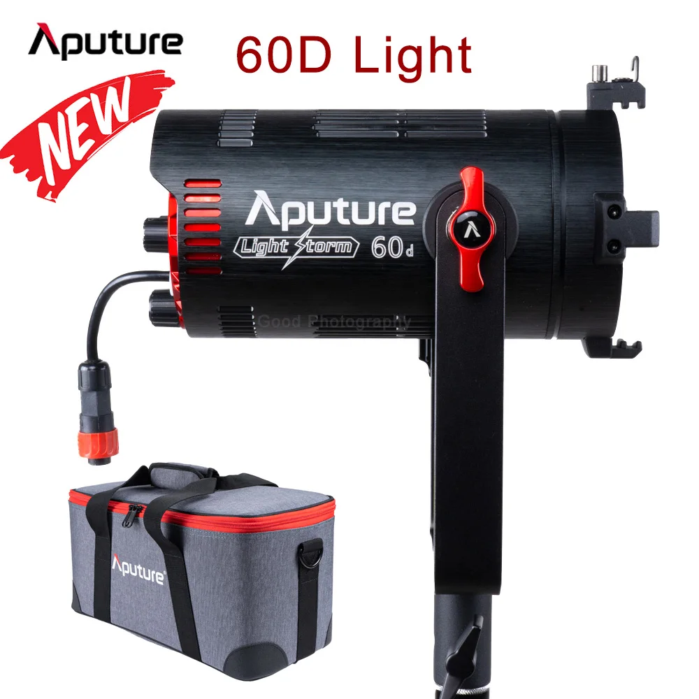 

Aputure 60D видео светильник 5500K 60W Портативный светодиодный фон для фотосъемки светильник ing светильник STORM 60X для Камера мобильного телефона в р...
