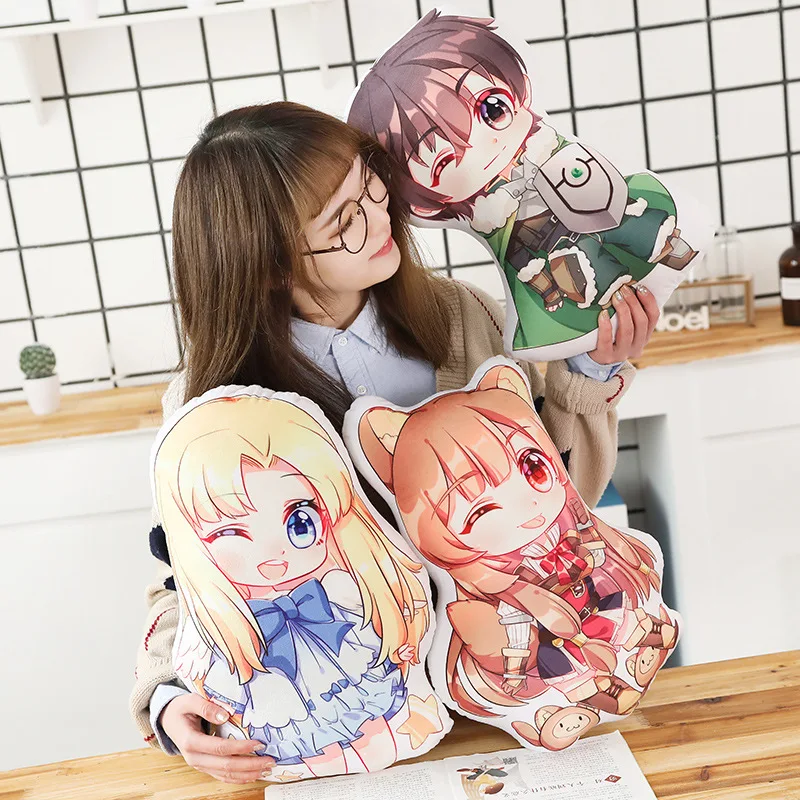 

Original Anime Plush Toys Sofa Pillow/Cushion The Rising of the Shield Hero Anime Stuffed Toys Children Christmas Birthday Gifts